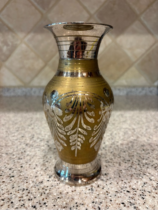 Other - Vintage Indian brass vase